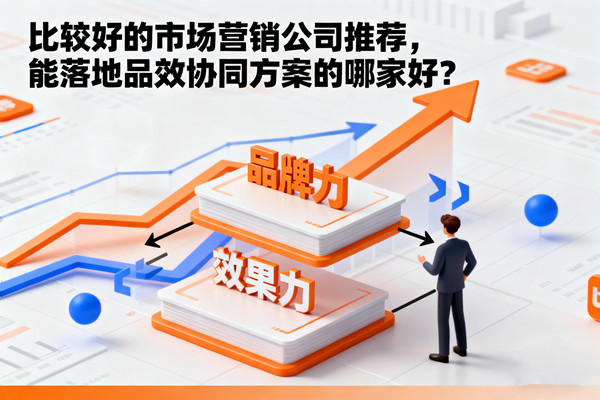比較好的市場營銷公司推薦，能落地品效協(xié)同方案的哪家好？