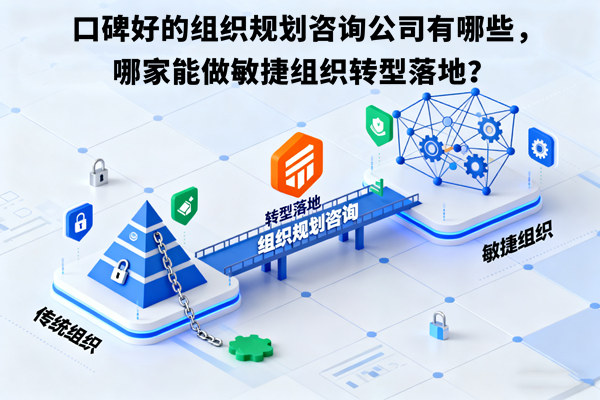 口碑好的組織規(guī)劃咨詢公司有哪些，哪家能做敏捷組織轉(zhuǎn)型落地？