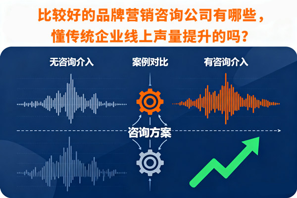 比較好的品牌營銷咨詢公司有哪些，懂傳統(tǒng)企業(yè)線上聲量提升的嗎？
