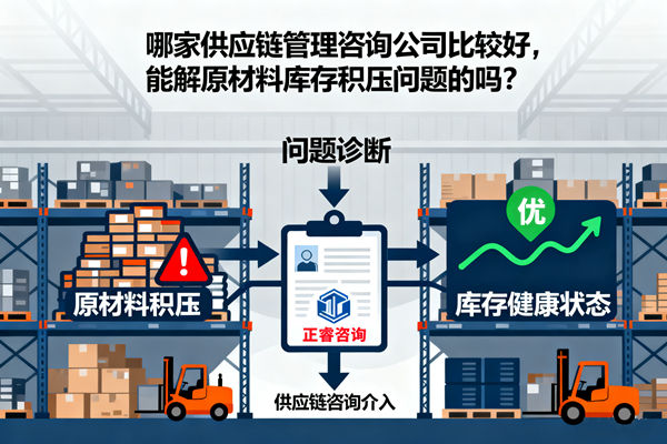 哪家供應鏈管理咨詢公司比較好，能解原材料庫存積壓問題的嗎？