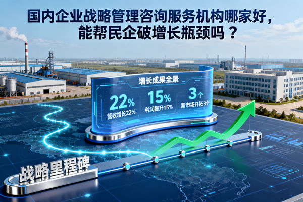 國內(nèi)企業(yè)戰(zhàn)略管理咨詢服務機構哪家好，能幫民企破增長瓶頸嗎？