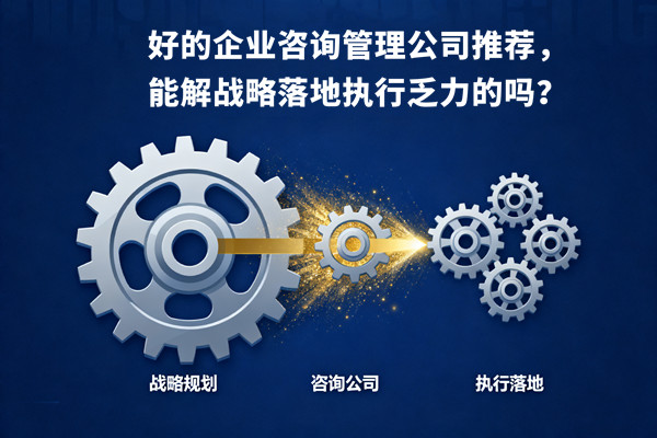 好的企業(yè)咨詢管理公司推薦，能解戰(zhàn)略落地執(zhí)行乏力的嗎？